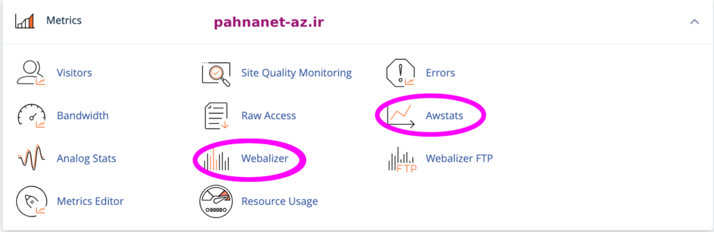 metric-in-cpanel